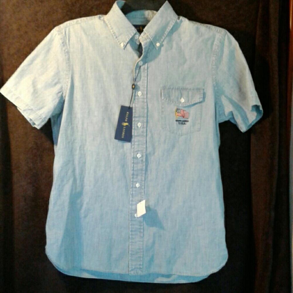 Polo Ralph Lauren Men's Chambray Shirt Medium